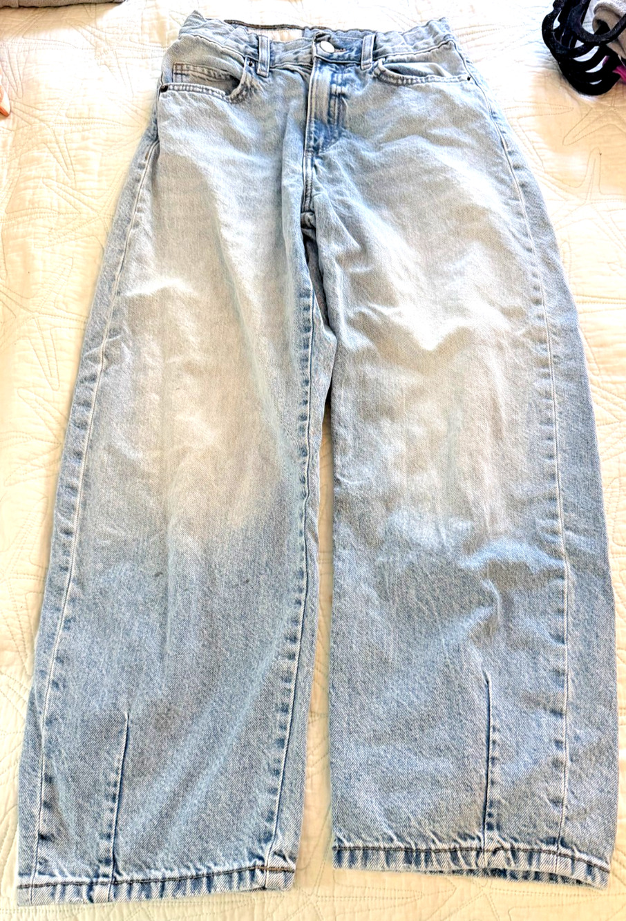 Zara Kids Barrel Jeans, size 11-12